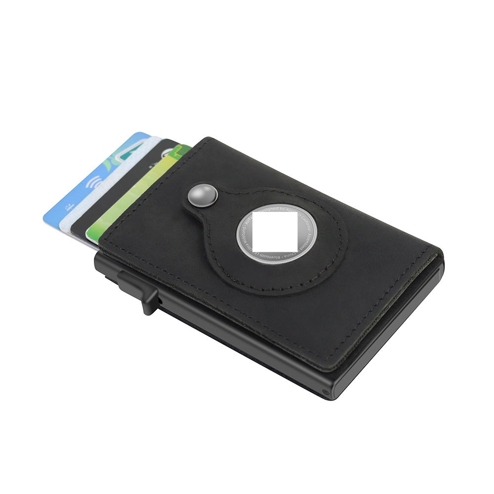 Luxury Men’s Wallet AirTag