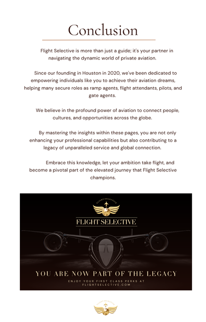 FLIGHT SELECTIVE Gateway to Aviation Excellence