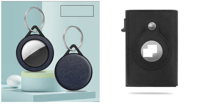 Luxury Men’s Wallet AirTag